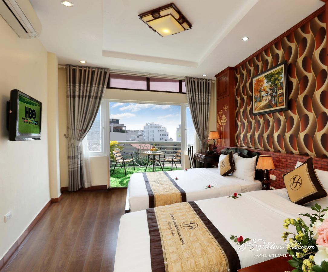 Hanoi Golden Charm Hotel Room photo